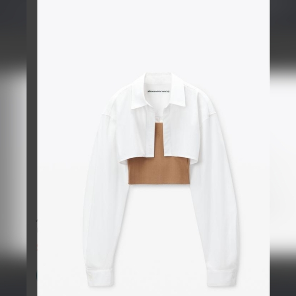 Pre-Styled Cami & Cropped Button Up Twinset - Picture 2 of 5